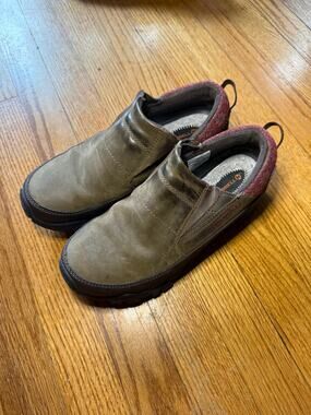 Merrell Mocs Polarand Rove Mock Waterproof Brown Insulated Leather Women's 8